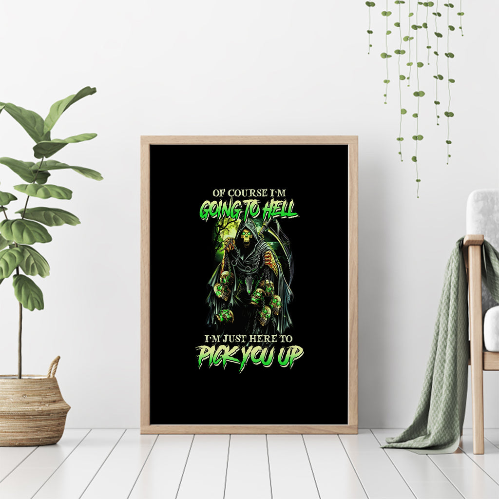 of-course-im-going-to-hell-skull-canvas-wall-art