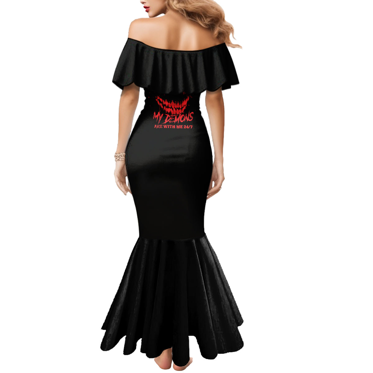 im-never-alone-my-demon-are-with-me-mermaid-dress