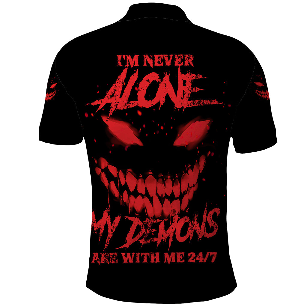 im-never-alone-my-demon-are-with-me-polo-shirt