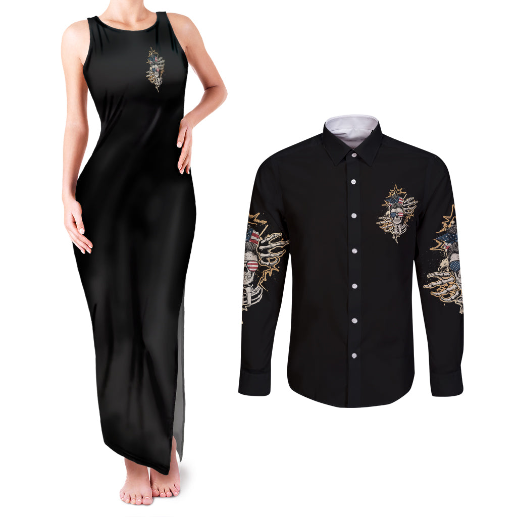 dont-try-to-figure-me-out-couples-matching-tank-maxi-dress-and-long-sleeve-button-shirt