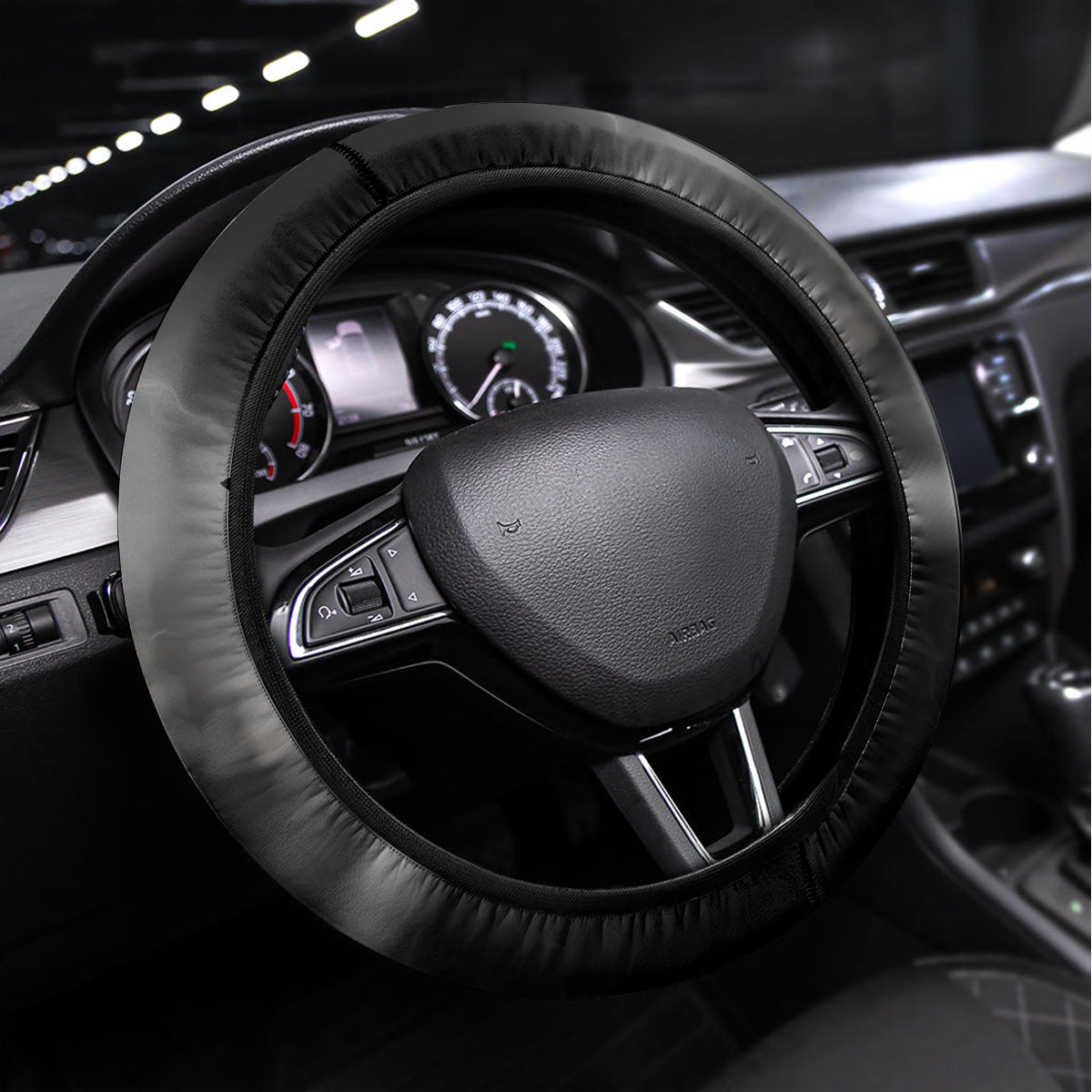 I Can't Go To Hell Reaper Bat Steering Wheel Cover