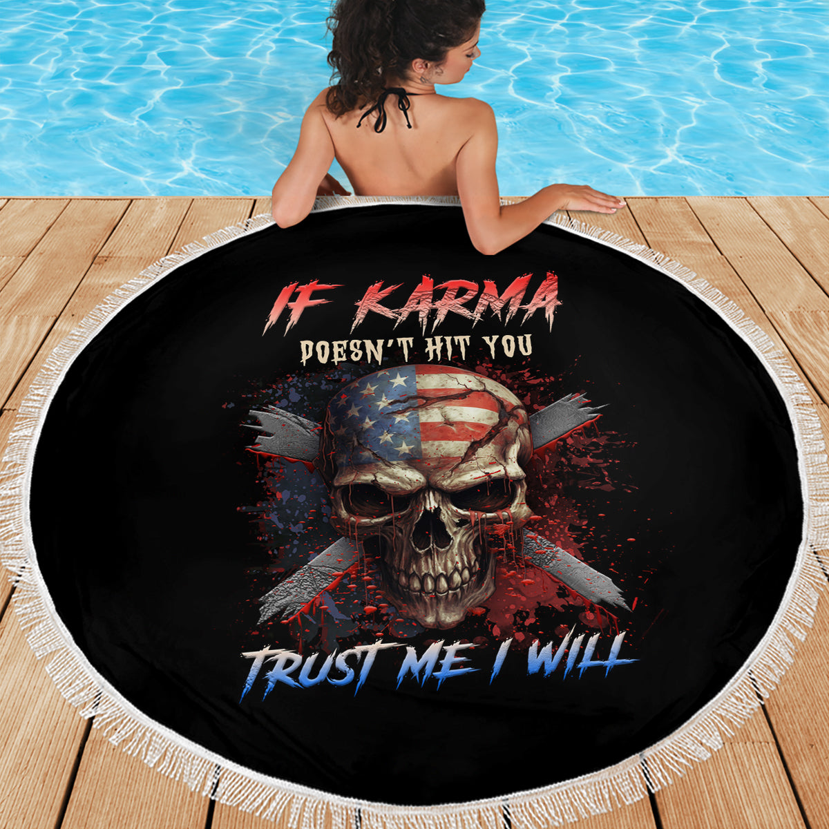 if-karma-doesnt-hit-you-trust-me-i-will-beach-blanket