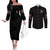 if-karma-doesnt-hit-you-trust-me-i-will-couples-matching-off-the-shoulder-long-sleeve-dress-and-long-sleeve-button-shirt