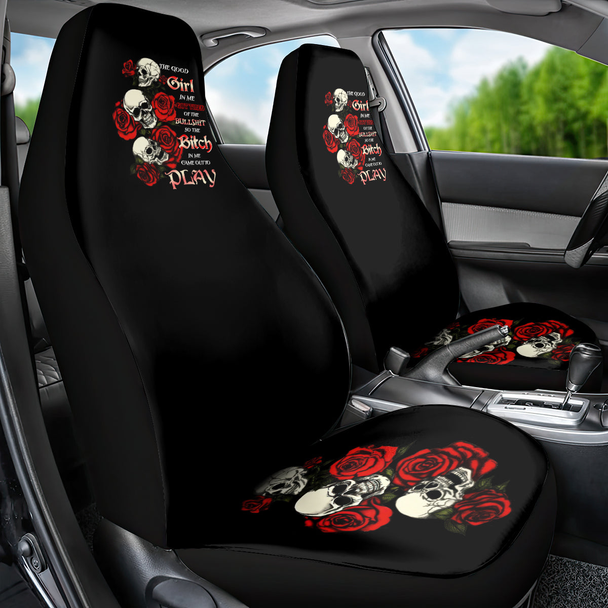 the-good-girl-in-me-3-skulls-rose-vintage-car-seat-cover