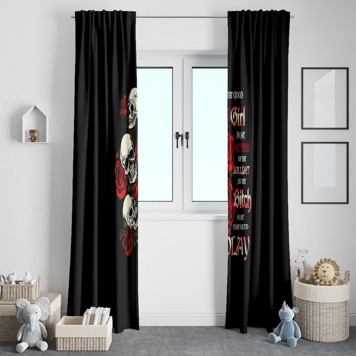 the-good-girl-in-me-3-skulls-rose-vintage-window-curtain