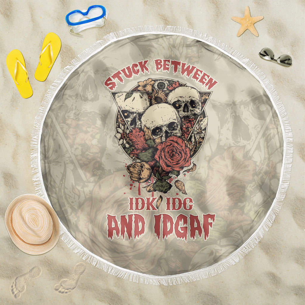 stuck-between-idk-idc-and-idgaf-skull-beach-blanket