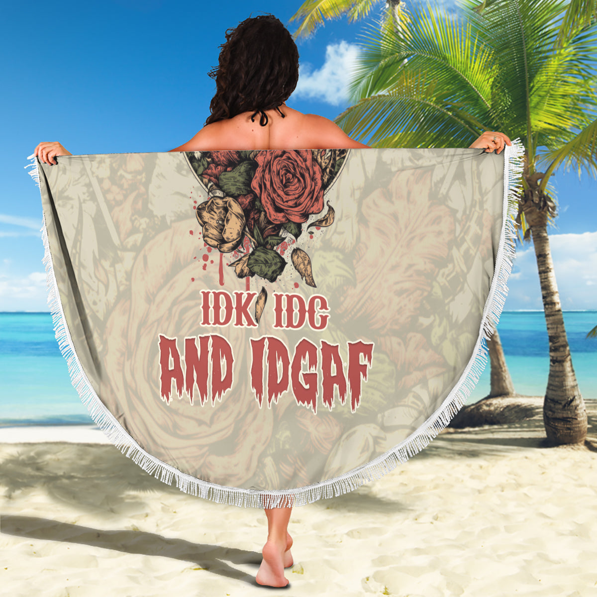 stuck-between-idk-idc-and-idgaf-skull-beach-blanket