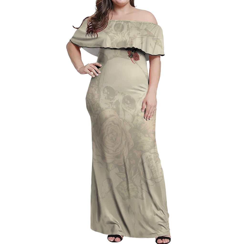 stuck-between-idk-idc-and-idgaf-skull-off-shoulder-maxi-dress