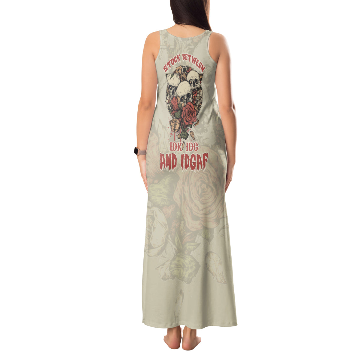 stuck-between-idk-idc-and-idgaf-skull-tank-maxi-dress