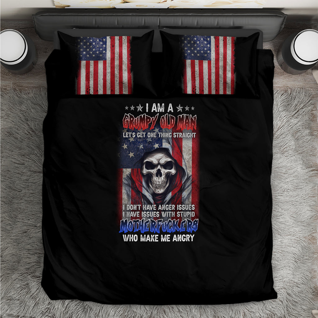 i-am-a-grumpy-old-man-bedding-set