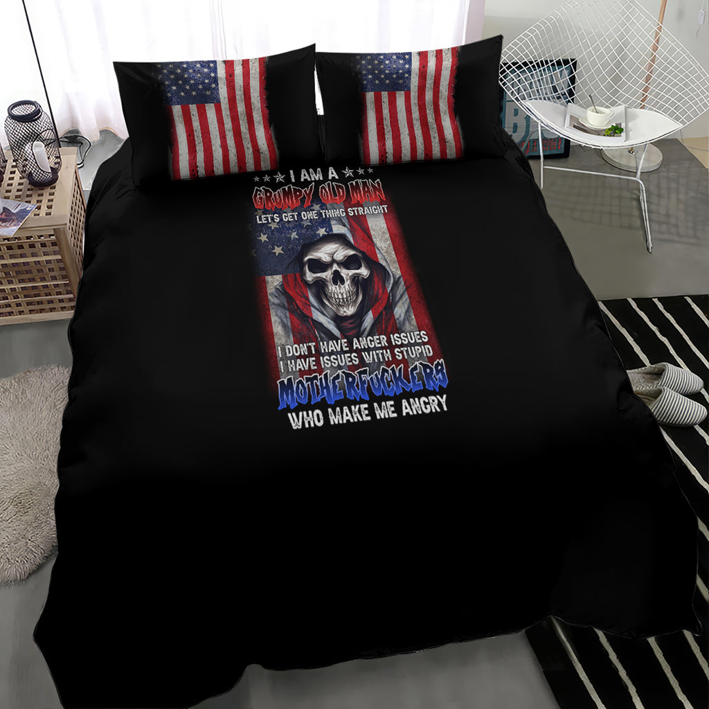 i-am-a-grumpy-old-man-bedding-set