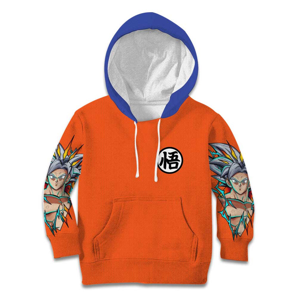 Son Goku V2 Dragon Ball Z Kid Hoodie Anime Style