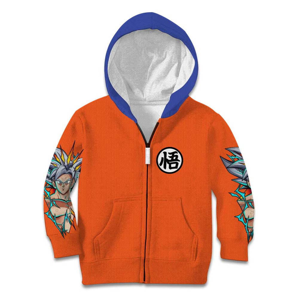 Son Goku V2 Dragon Ball Z Kid Hoodie Anime Style
