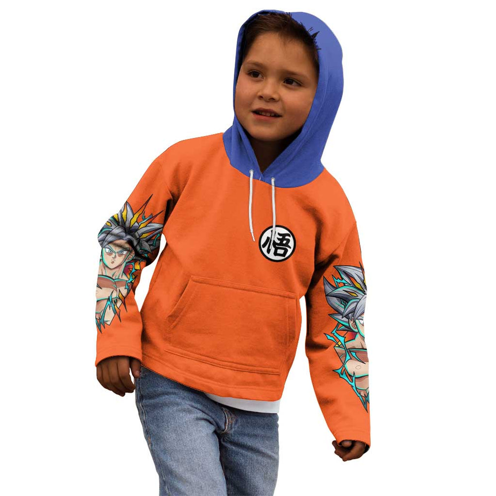 Son Goku V2 Dragon Ball Z Kid Hoodie Anime Style