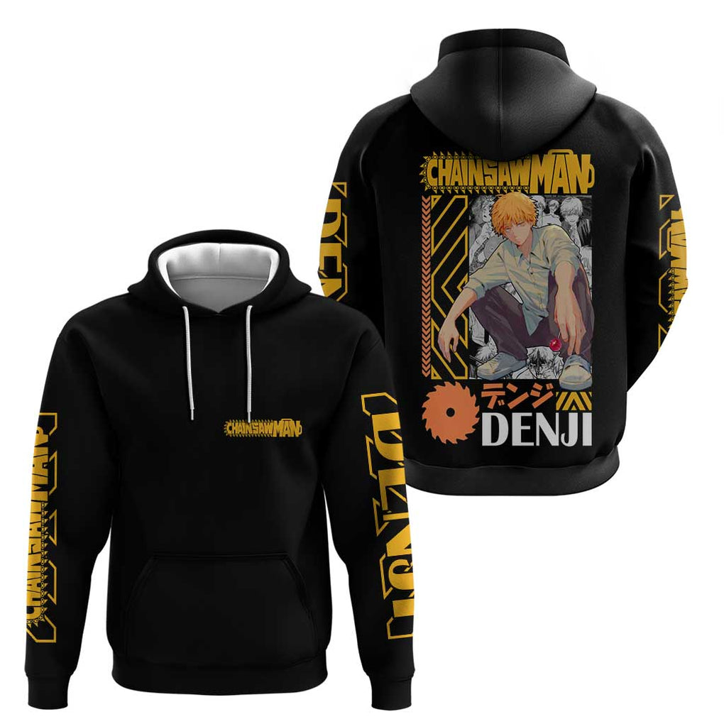 Denji V2 Chainsaw Man Hoodie Anime Style