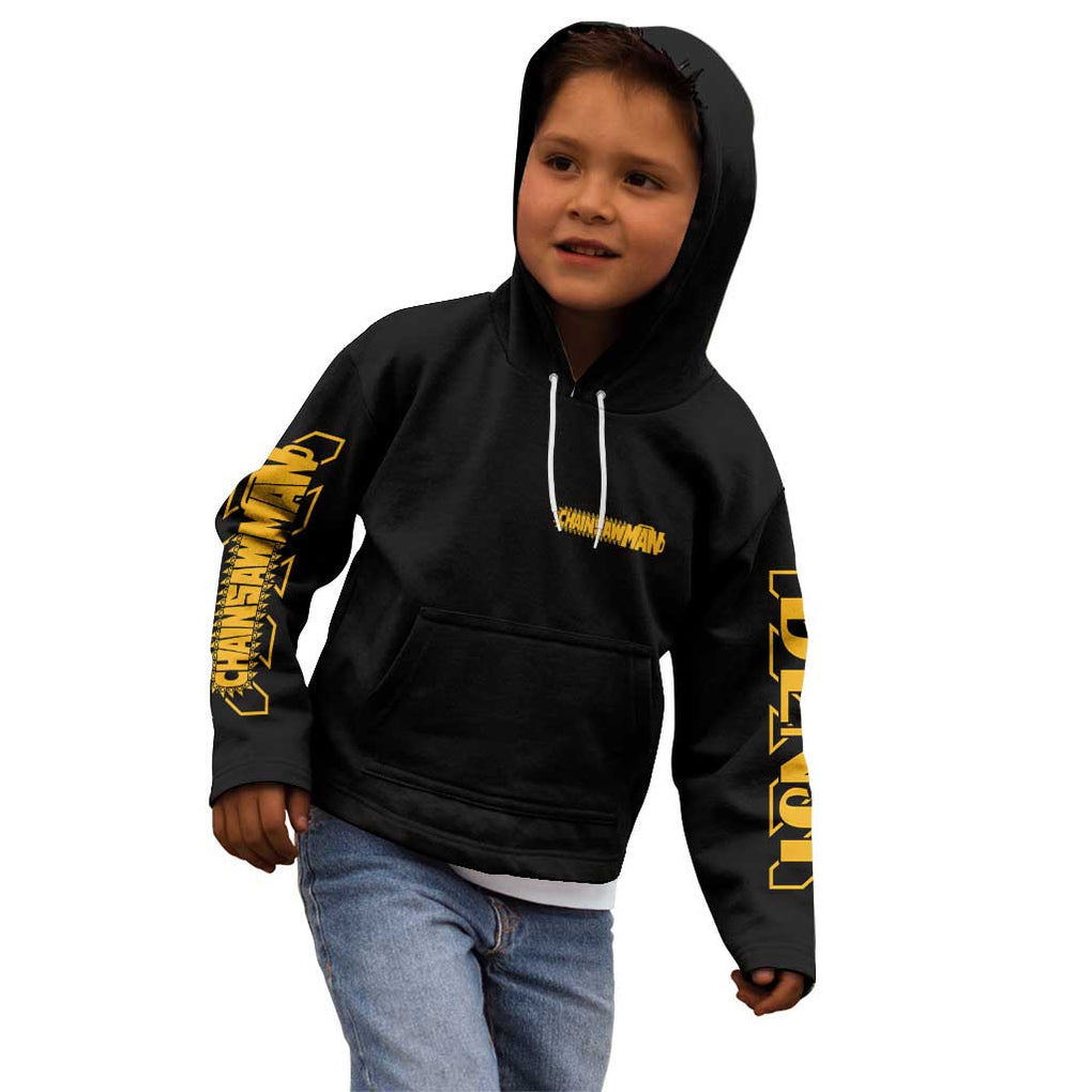 Denji V2 Chainsaw Man Kid Hoodie Anime Style