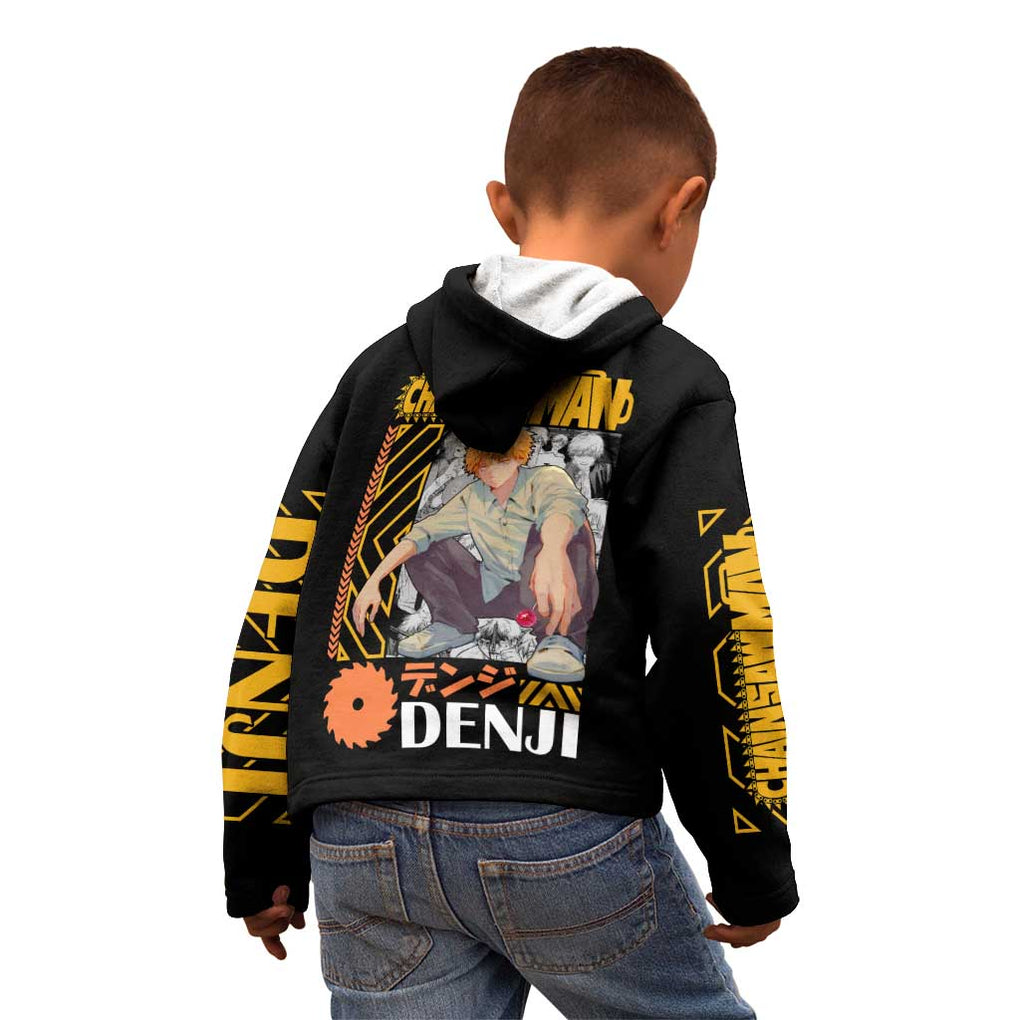 Denji V2 Chainsaw Man Kid Hoodie Anime Style