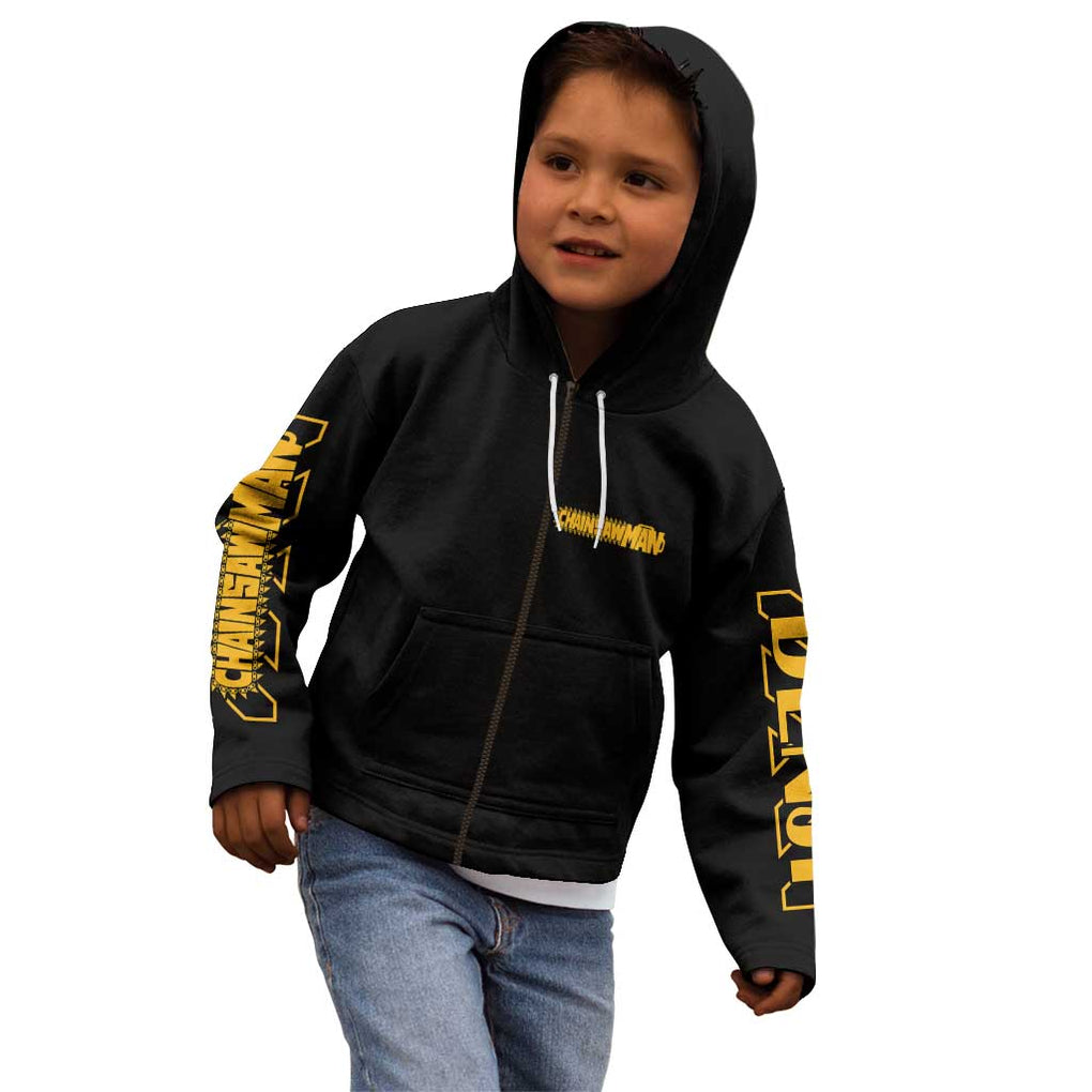 Denji V2 Chainsaw Man Kid Hoodie Anime Style