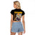 Denji V2 Chainsaw Man Raglan Cropped T Shirt Anime Style