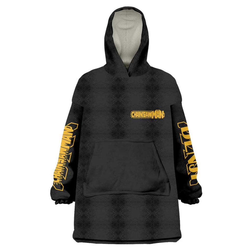 Denji V2 Chainsaw Man Wearable Blanket Hoodie Anime Style