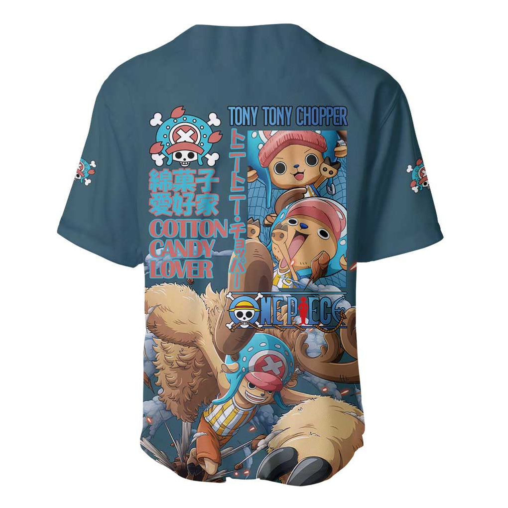Tony Tony Chopper V3 One Piece Baseball Jersey Anime Style