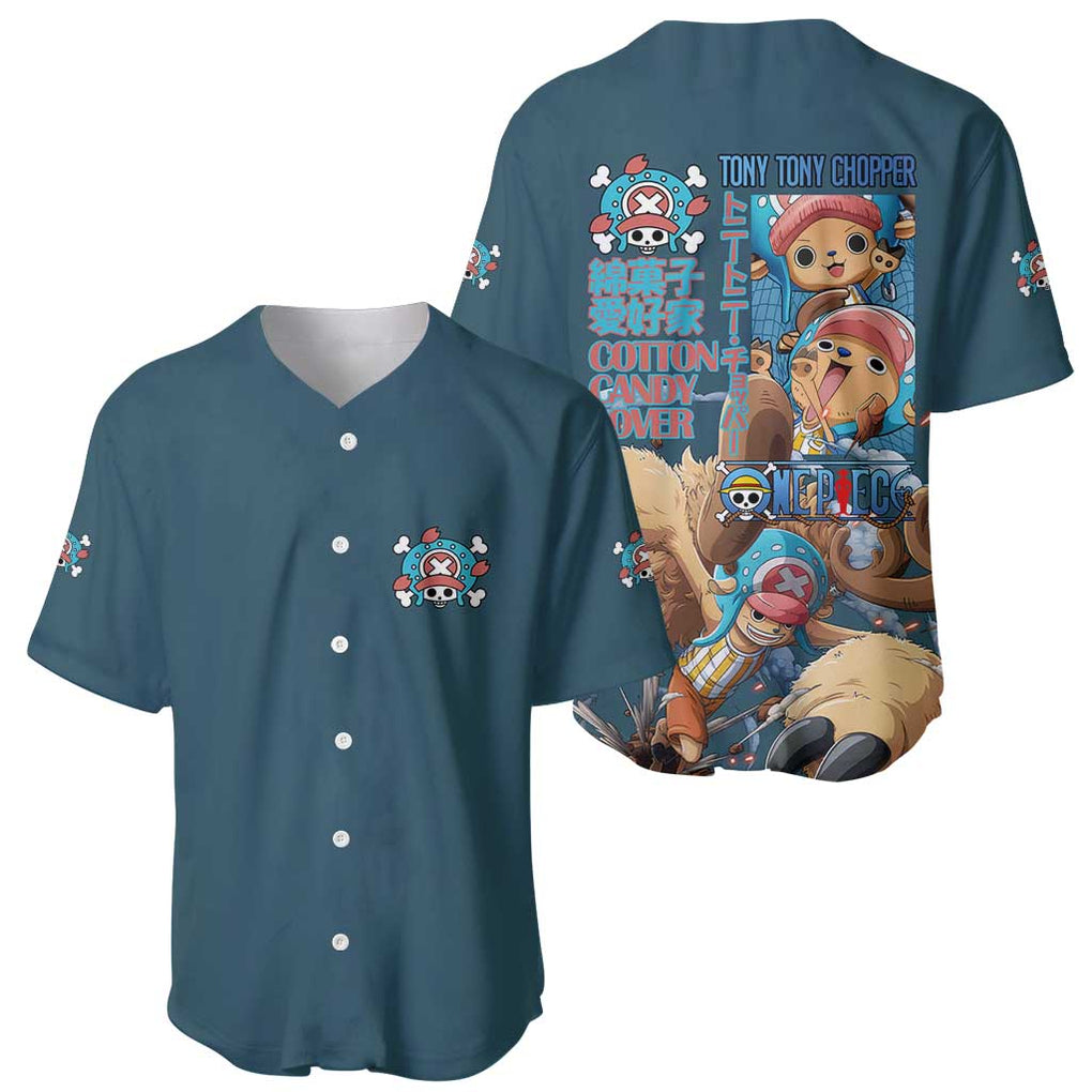 Tony Tony Chopper V3 One Piece Baseball Jersey Anime Style