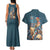 Tony Tony Chopper V3 One Piece Couples Matching Tank Maxi Dress and Hawaiian Shirt Anime Style