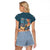 Tony Tony Chopper V3 One Piece Raglan Cropped T Shirt Anime Style
