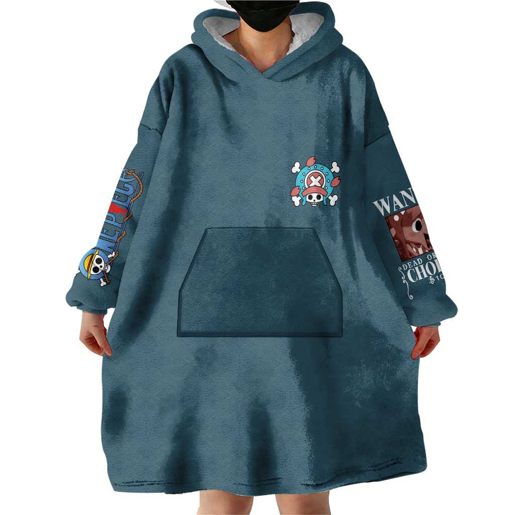 Tony Tony Chopper V3 One Piece Wearable Blanket Hoodie Anime Style