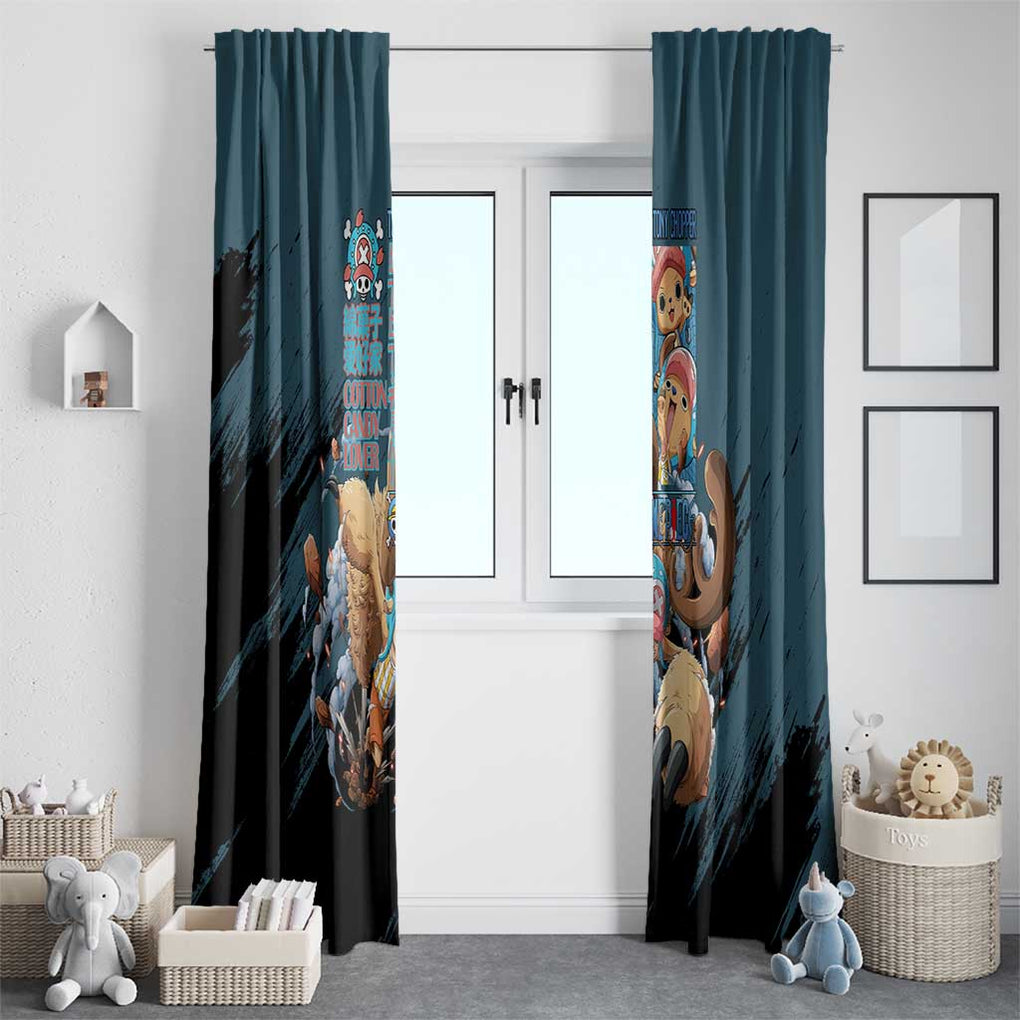 Tony Tony Chopper V3 One Piece Window Curtain Anime Style