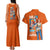Nami V2 One Piece Couples Matching Tank Maxi Dress and Hawaiian Shirt Anime Style