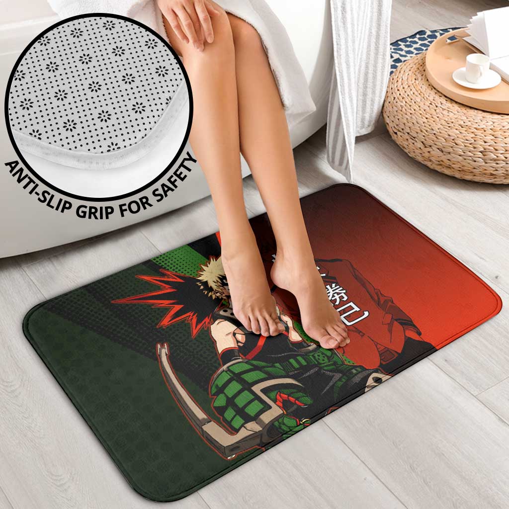 Katsuki Bakugo Dynamight Bathroom Set Japanese Comic Book Style