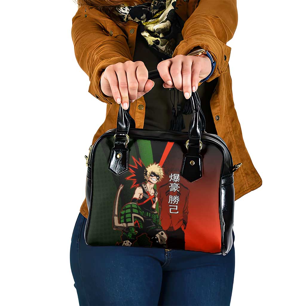 Katsuki Bakugo Dynamight Shoulder Handbag Japanese Comic Book Style