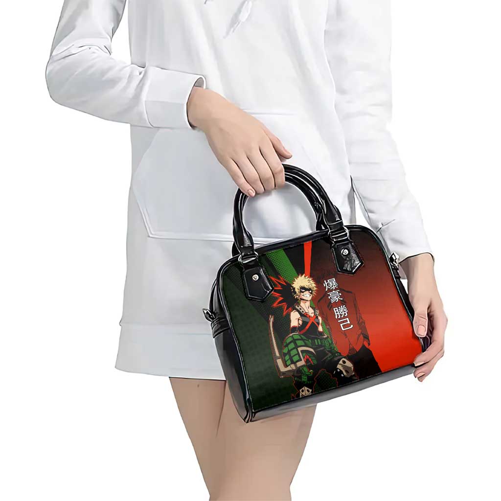Katsuki Bakugo Dynamight Shoulder Handbag Japanese Comic Book Style