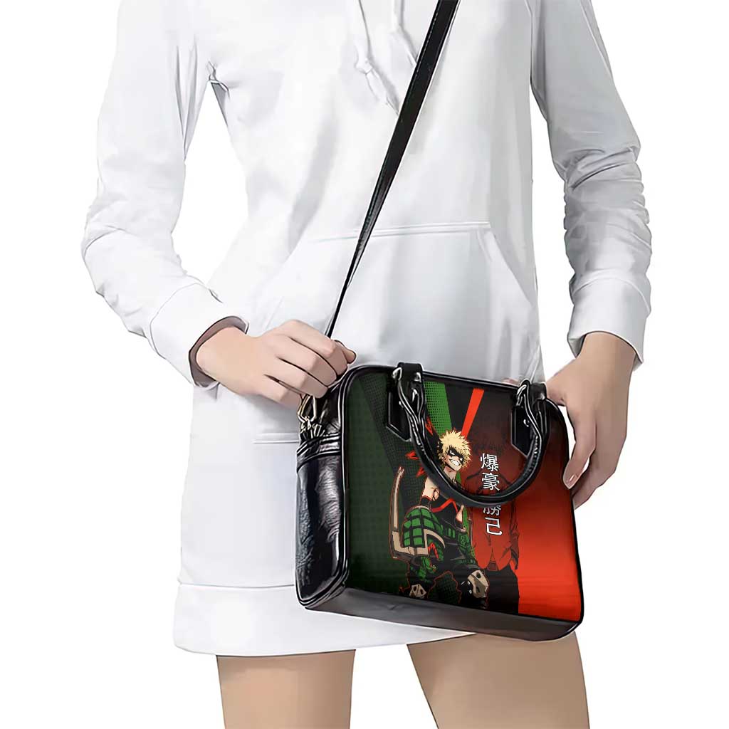 Katsuki Bakugo Dynamight Shoulder Handbag Japanese Comic Book Style