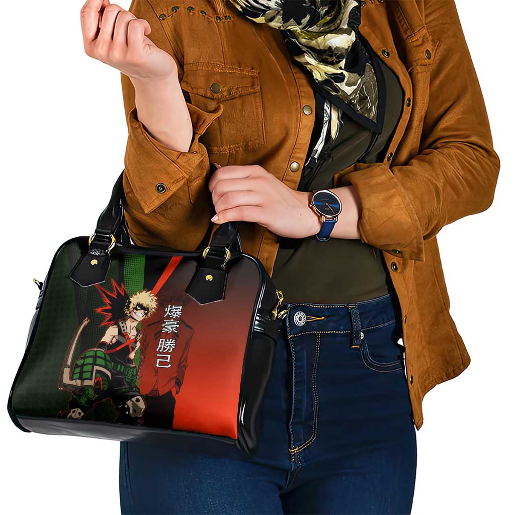 Katsuki Bakugo Dynamight Shoulder Handbag Japanese Comic Book Style