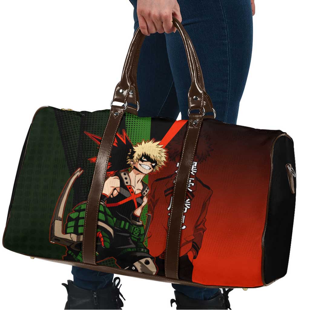 Katsuki Bakugo Dynamight Travel Bag Japanese Comic Book Style