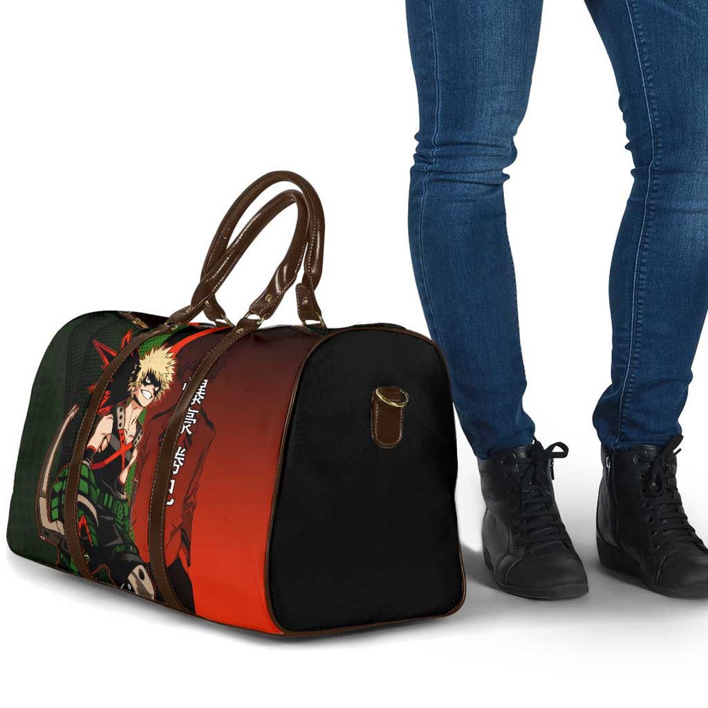 Katsuki Bakugo Dynamight Travel Bag Japanese Comic Book Style
