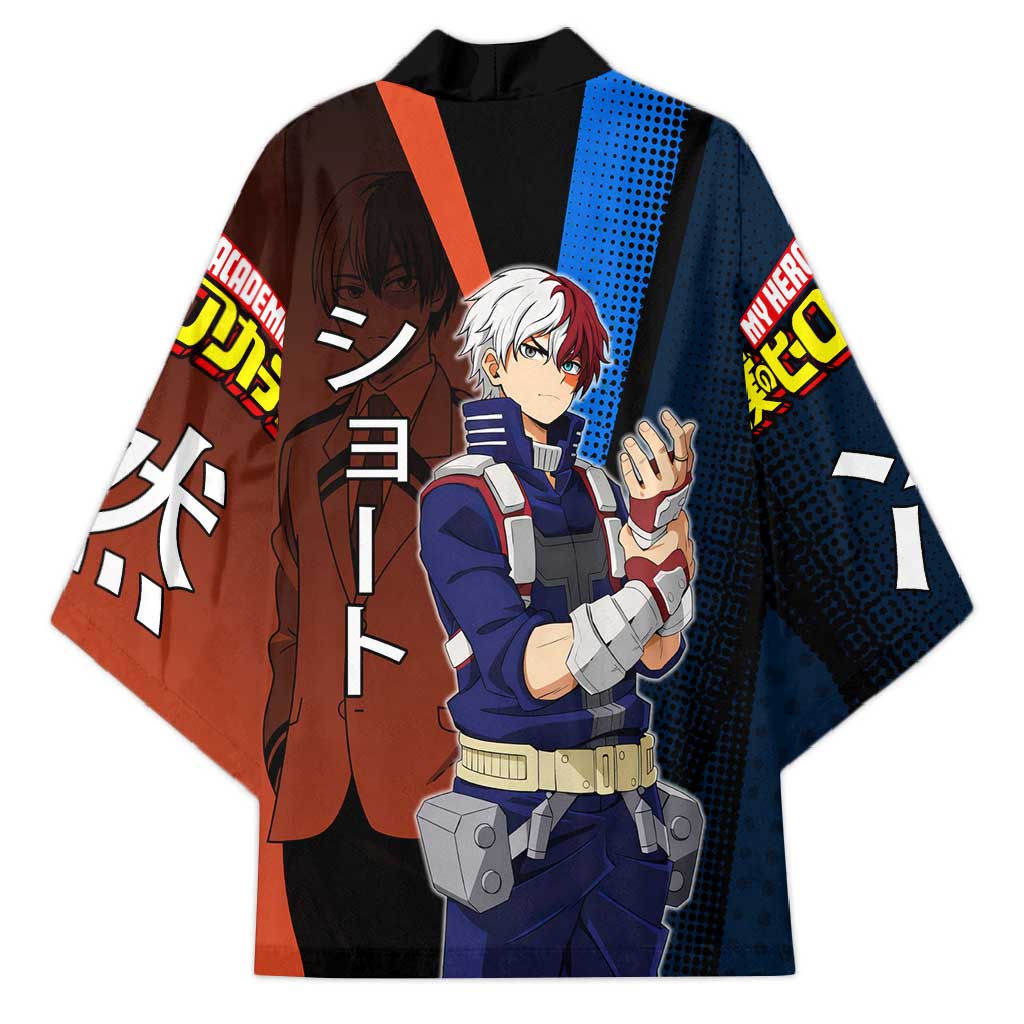 Shoto Todoroki Half-Cold Half-Hot Kimono Japanese Comic Book Style