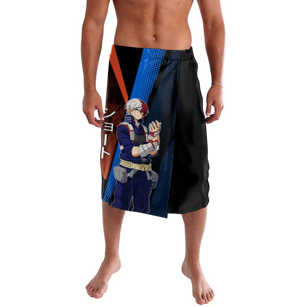 Shoto Todoroki Half-Cold Half-Hot Lavalava Japanese Comic Book Style