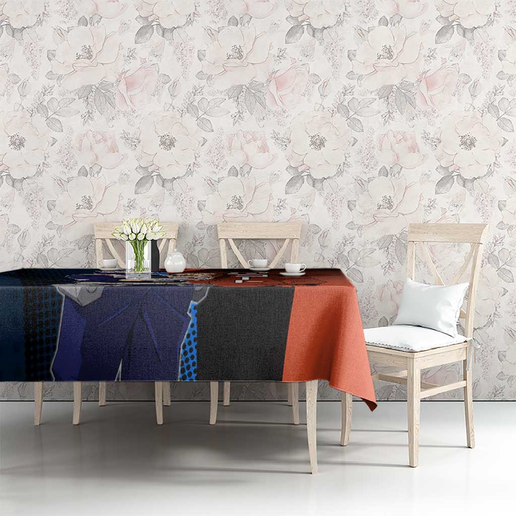 Shoto Todoroki Half-Cold Half-Hot Tablecloth Japanese Comic Book Style