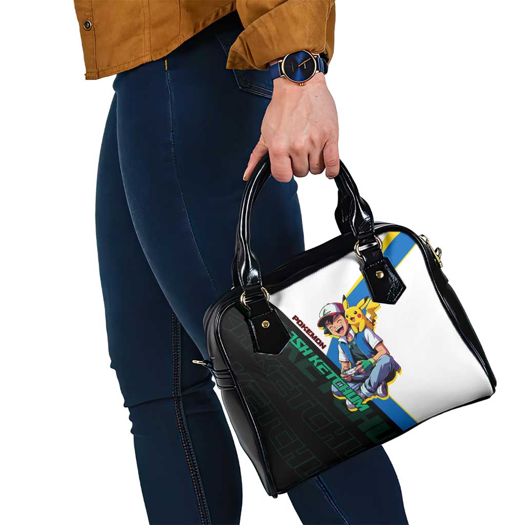Ash & Pikachu Poké Shoulder Handbag Vibrant Anime Character Style