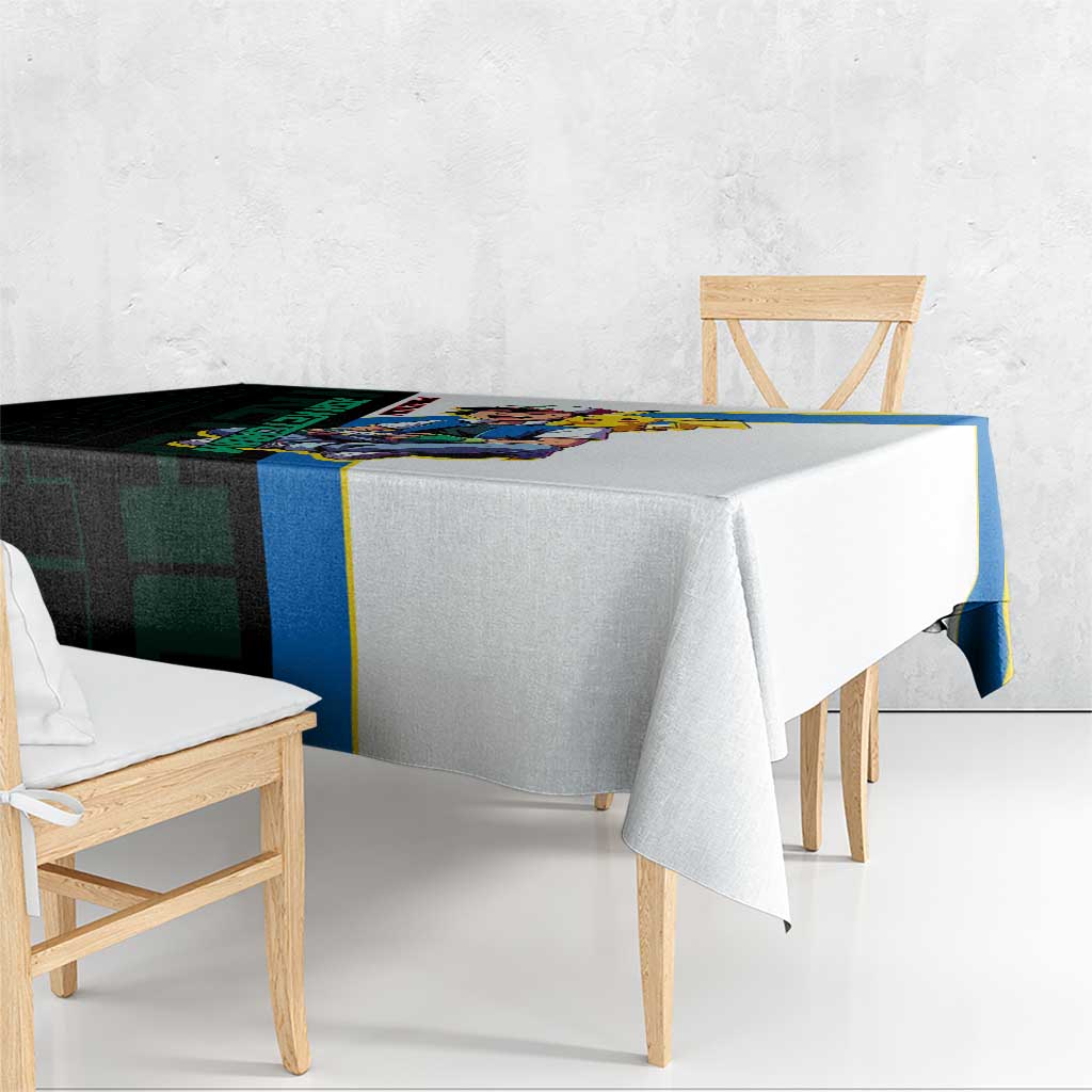 Ash & Pikachu Poké Tablecloth Vibrant Anime Character Style