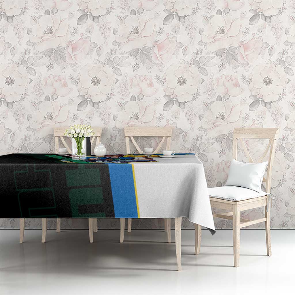 Ash & Pikachu Poké Tablecloth Vibrant Anime Character Style
