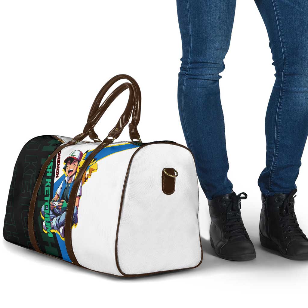 Ash & Pikachu Poké Travel Bag Vibrant Anime Character Style