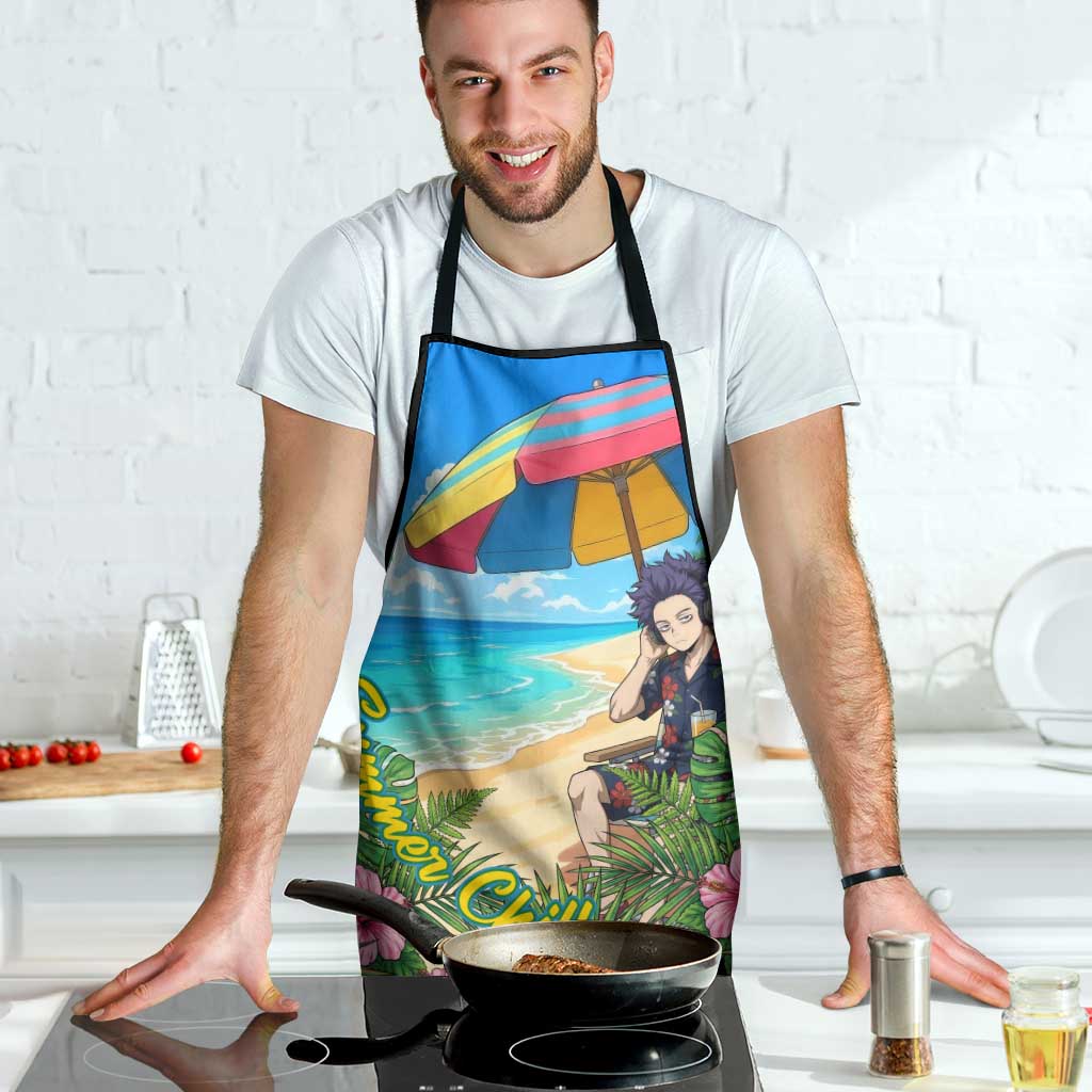 Hitoshi Shinso Summer Chill Apron Tropical Anime Lounge Scene