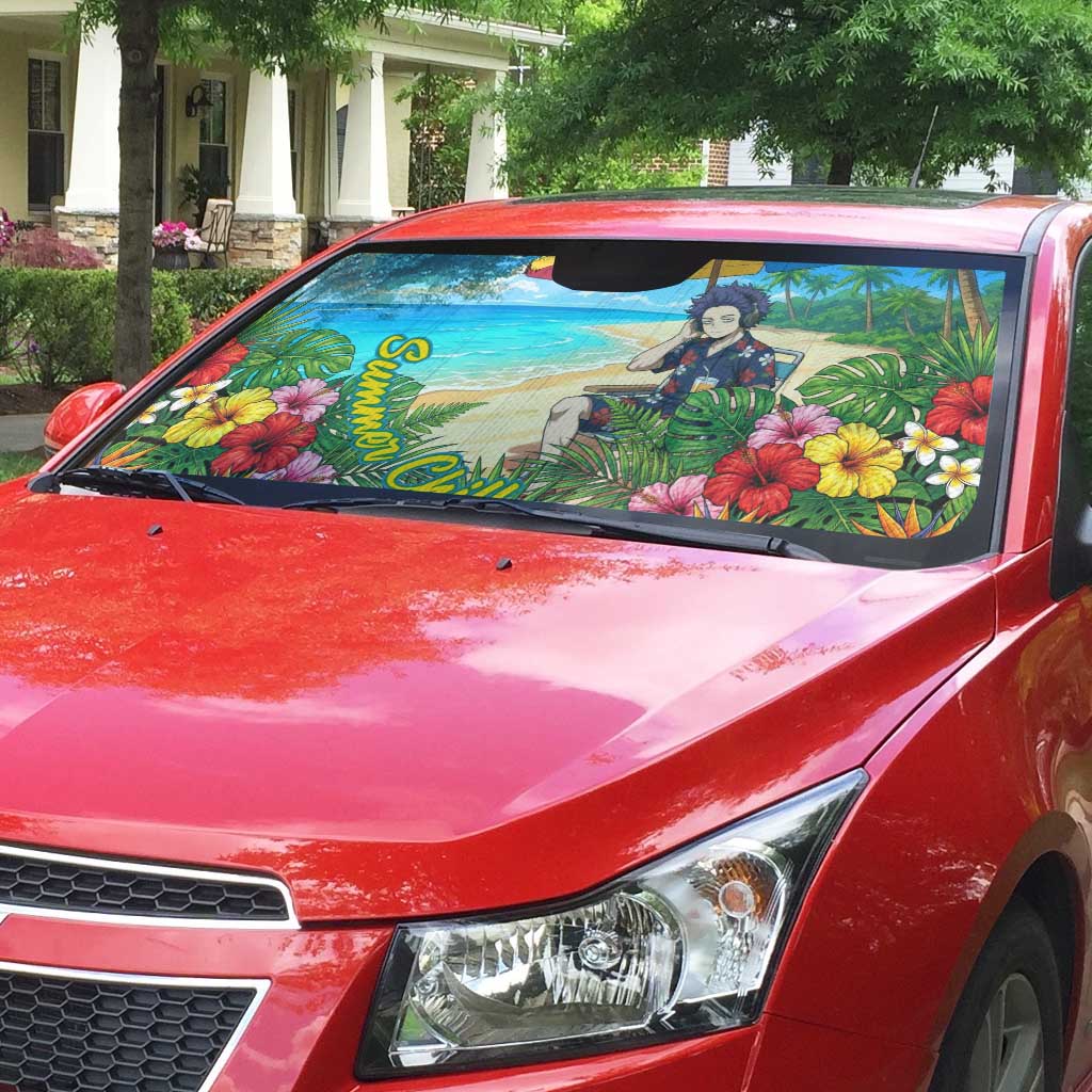 Hitoshi Shinso Summer Chill Auto Sun Shade Tropical Anime Lounge Scene