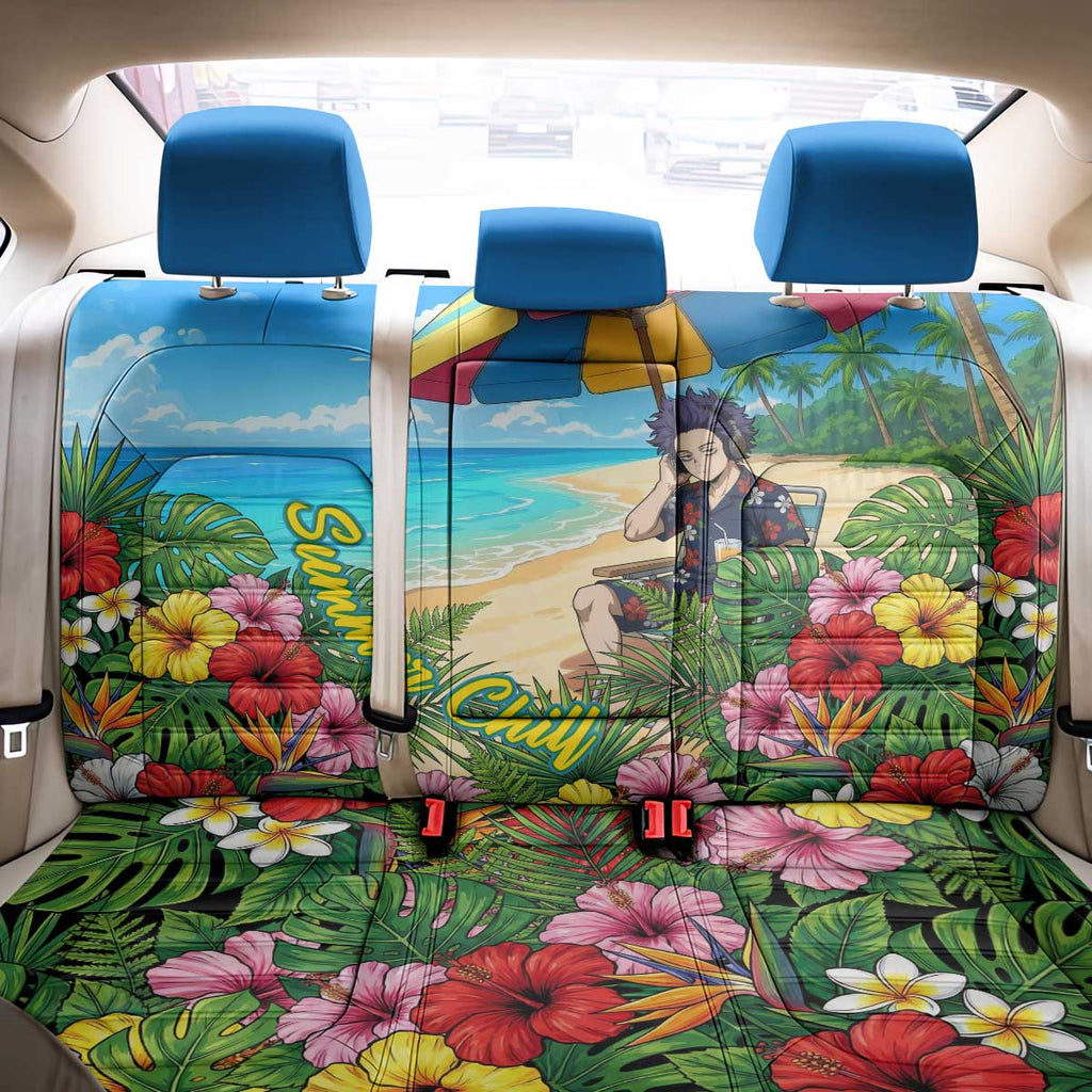 Hitoshi Shinso Summer Chill Back Car Seat Cover Tropical Anime Lounge Scene