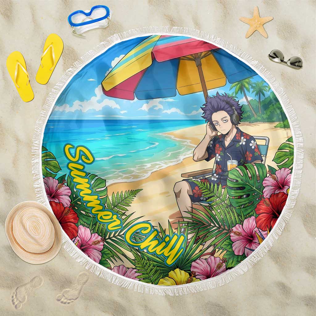 Hitoshi Shinso Summer Chill Beach Blanket Tropical Anime Lounge Scene