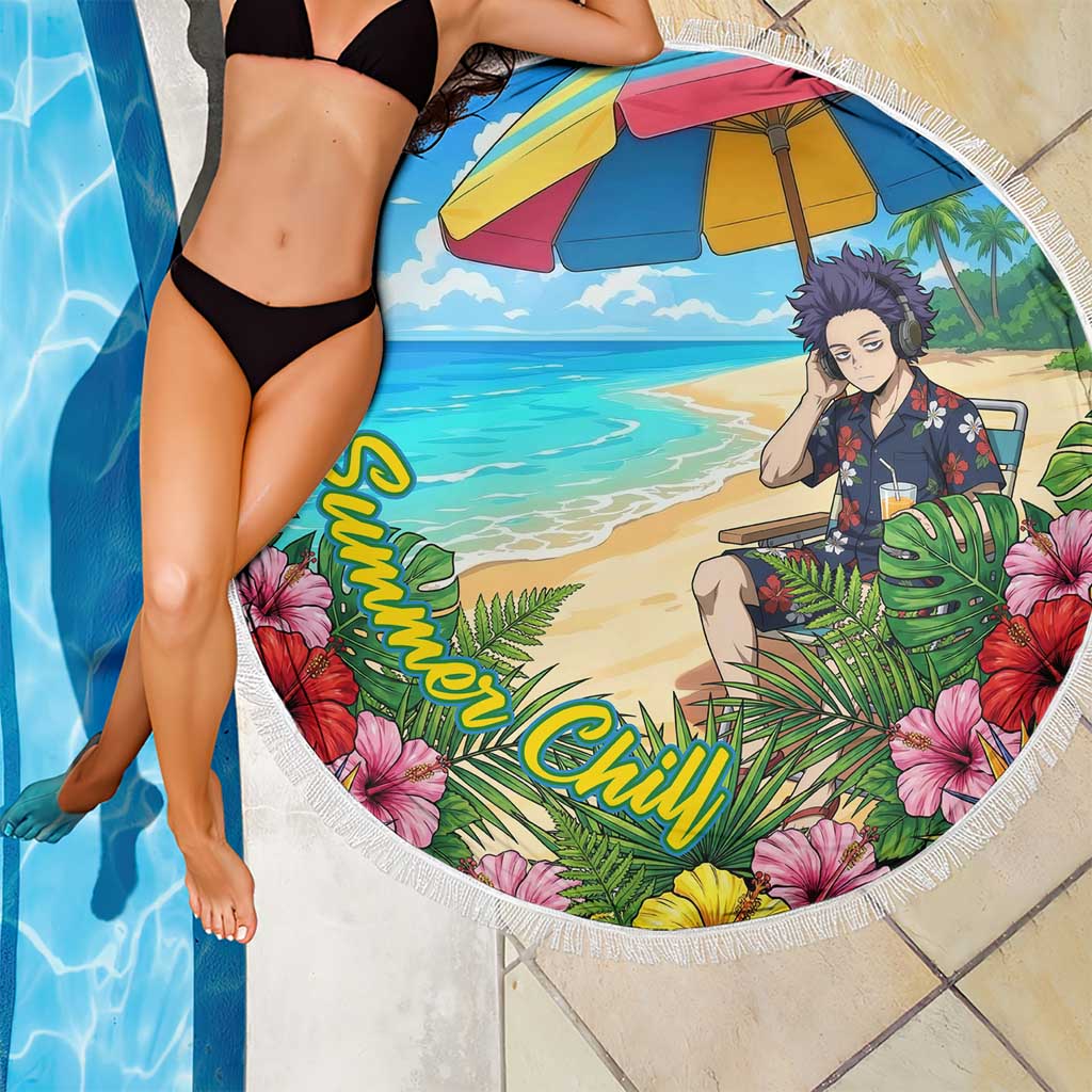 Hitoshi Shinso Summer Chill Beach Blanket Tropical Anime Lounge Scene